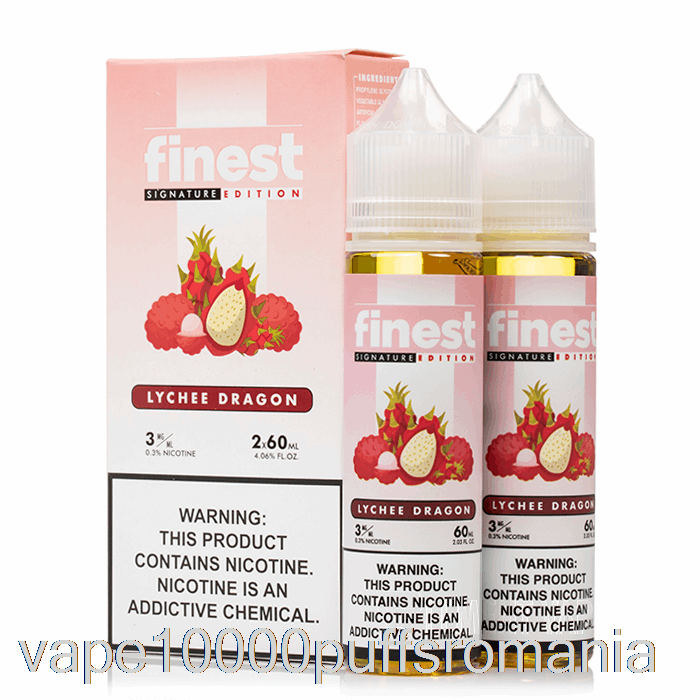 Vape Romania Lychee Dragon - Cea Mai Buna Editie De Semnatura - 120ml 6mg